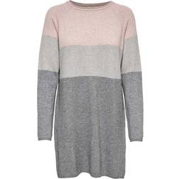 Only Lillo L/S Dress - Knt Red