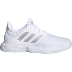 Adidas GameCourt W - Cloud White/Silver Metallic/Halo Blue