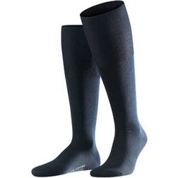 Falke Airport Men Knee-High Socks - Dark Navy