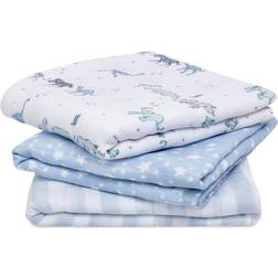 Aden + Anais Rising Star Follow the Stars Muslin Squares 3-pack