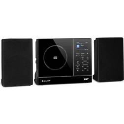 Auna Connect Vertical Radio 2x5 W RMS CD IR/FM/DAB+ Spotify BT