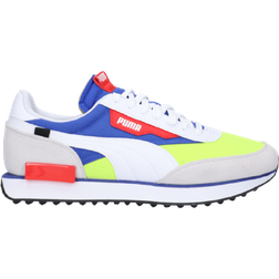 Puma Future Rider Play On - White/Yellow Alert