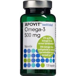 Apovit Omega-3 500mg 120 stk