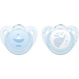 Nuk Trendline Baby 0-6m 2-pack