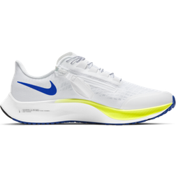 NIKE Air Zoom Pegasus 37 FlyEase M - White/Cyber/Black/Racer Blue