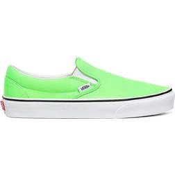 Vans Neon Classic Slip-on W - Green Gecko/True White