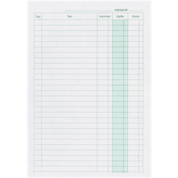 Esselte Cash Book Private A5