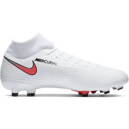 NIKE Mercurial Superfly 7 Academy MG M - White/Photon Dust/Hyper Jade/Flash Crimson