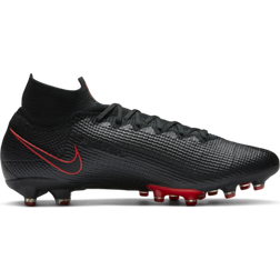 Nike Mercurial Superfly 7 Elite AG Pro Black Chile Red Men's