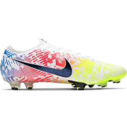 NIKE Mercurial Vapor 13 Elite FG M - White/Racer Blue/Volt/Black