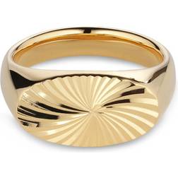 Jane Kønig Reflection Signet Ring - Gold