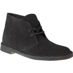 Clarks Desert M - Black Suede