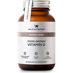 Wild Nutrition Food-Grown Vitamin D 30 pcs