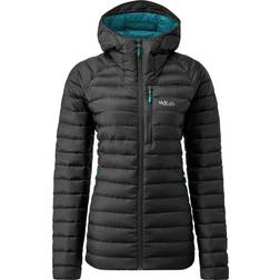 Rab Women's Microlight Alpine Long Jacket - Black