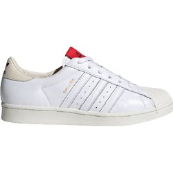 adidas 424 Shell-Toe M - Core White/Core White/Scarlet
