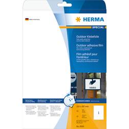 Herma Weatherproof Outdoor Film Labels A4