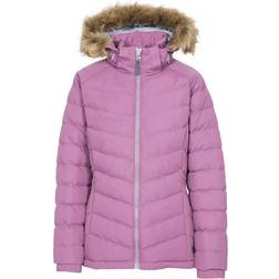 Trespass Nadina Women's Padded Hooded Casual Jacket - Mauve