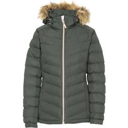 Trespass Nadina Women's Padded Hooded Casual Jacket - Olive