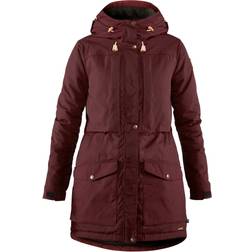 Fjällräven Singi Wool Padded Parka W - Dark Garnet