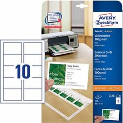 Avery Superior Business Cards 200g/m² 250stk