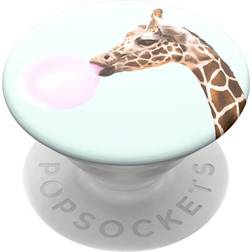 Popsockets PopGrip Amovible Amovible Bubblegum Giraffe Bleu