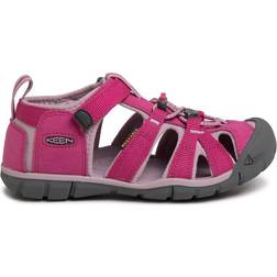 Keen Seacamp II CNX Youth Sandals - Very Berry/Dawn Pink