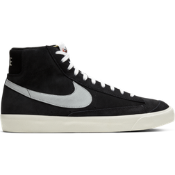 Nike Blazer Mid 77 Black Suede Men's