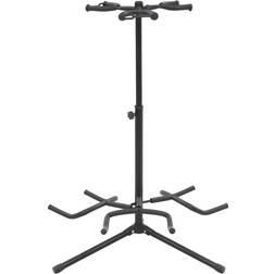 vidaXL Guitar Stand Black Steel