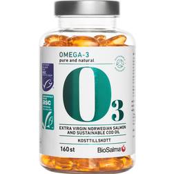 BioSalma Omega-3 Pure and Natural 160 stk