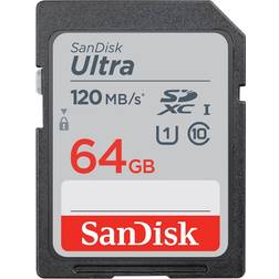 SanDisk Ultra SDXC Class 10 UHS-I U1 120MB / s 64GB