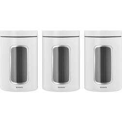 Brabantia Window Kitchen Container 3pcs 1.4L