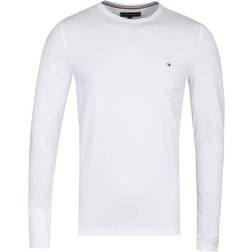 Tommy Hilfiger Stretch Slim Fit Long Sleeve Tee /White