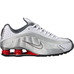 NIKE Shox R4 - White/Metallic Silver/Comet Red/Black