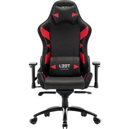 L33T Elite V4 Gaming Chair - Black/Red