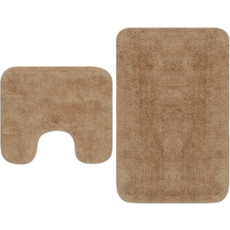 vidaXL 133231 2-pack Beige 63x93cm