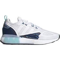 adidas ZX 2K Boost - Cloud White / Cloud White / Collegiate Navy