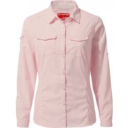 Craghoppers NosiLife Adventure II Long Sleeved Shirt Women's - Seashell Pink