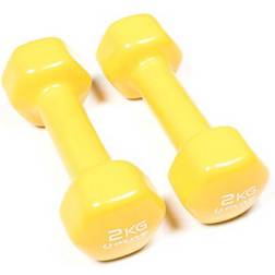 Olive Vinyl Dumbbell 2kg