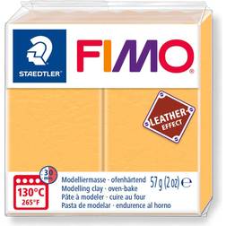 Staedtler Fimo Leather Effect Saffron Yellow 57g