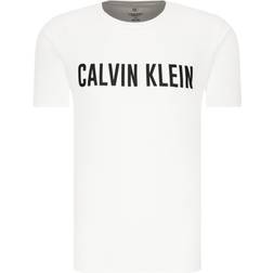 Calvin Klein Logo Gym T-shirt - Bright White/CK Black