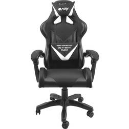 Fury Avenger L Gaming Chair - Black/White