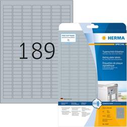 Herma Rating Plate Labels