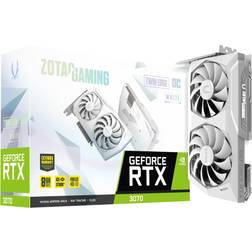 Zotac GeForce RTX 3070 Twin Edge 8G OC Graphics Card ZT-A30700J-10P White