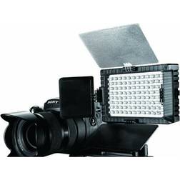 Falcon Eyes DV-96V-K2, 6 W, 96 lamppu(a) LED, 0,06 W, Musta, Akku