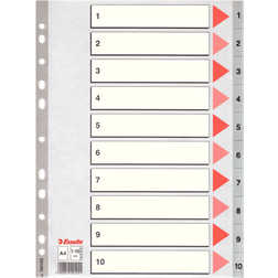 Esselte Index PP A4 1-10