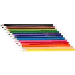 Colortime Triangular Colored Pencils 12-pack