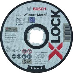 Bosch 2608619264 X-Lock Slijpschijf Expert For Inox&Metal Recht 125mm