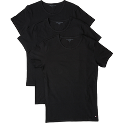 Tommy Hilfiger Essential Cotton T-shirts 3-pack - Black