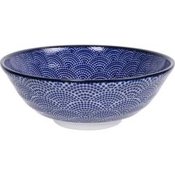 Tokyo Design Studio Nippon Blue Bowl 100cl 21cm