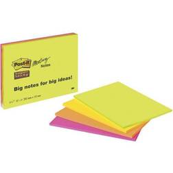 3M Post-it Super Sticky Notes Multicolour 31.5x155mm
